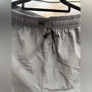 Fashion Gray Drawstring Shorts